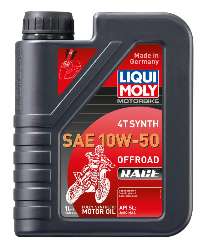 Liqui Moly 1L Motorbike 4T Synth Sae 10W50 Offroad Race 1