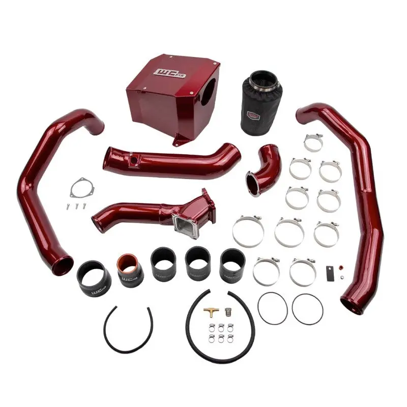 Wehrli 01-04 Duramax Lb7 Stage 2 High Flow Bundle Intake Bundle Kit - Bengal Silver 1