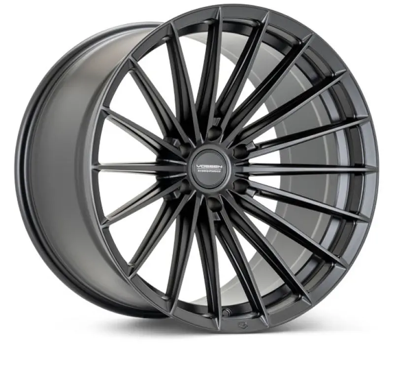 Vossen Hfx-4 20X10 - 6X135 - Et-18 - Super Deep - 87.1 - Satin Black Wheel 1