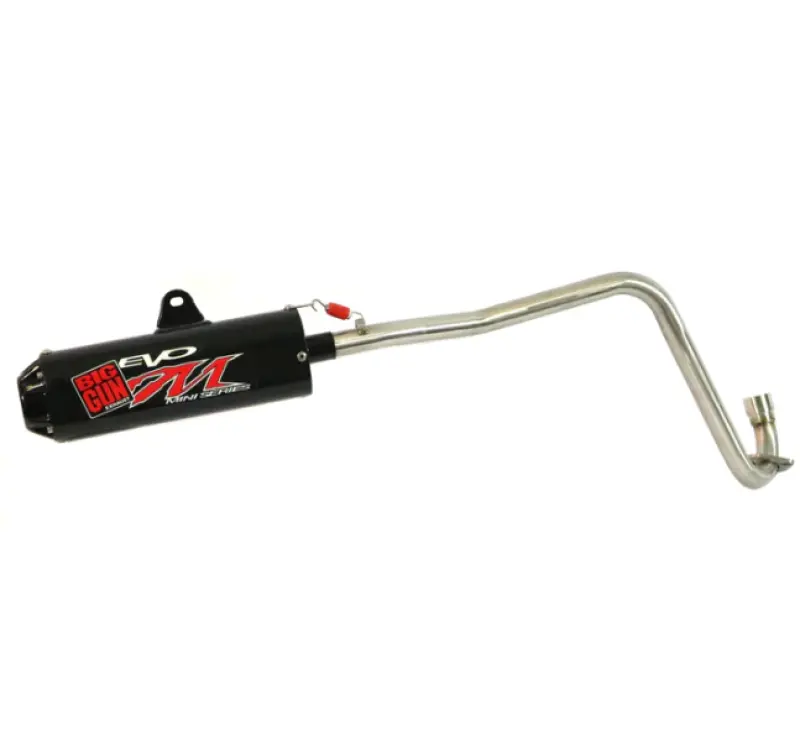 Big Gun 13-18 Honda Crf 110F Evo M Series Black Out Full System Exhaust 1