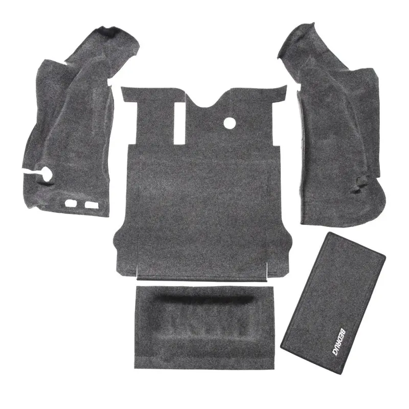 Bedrug 11-16 Jeep Jk 2Dr Rear 5Pc Cargo Kit (Incl Tailgate & Tub Liner) 1
