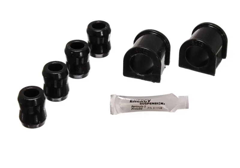 Energy Suspension 87-96 Jeep Wrangler Yj Blk Front 1-1/8In Sway Bar Bushing Set W/End Link Bushings 1