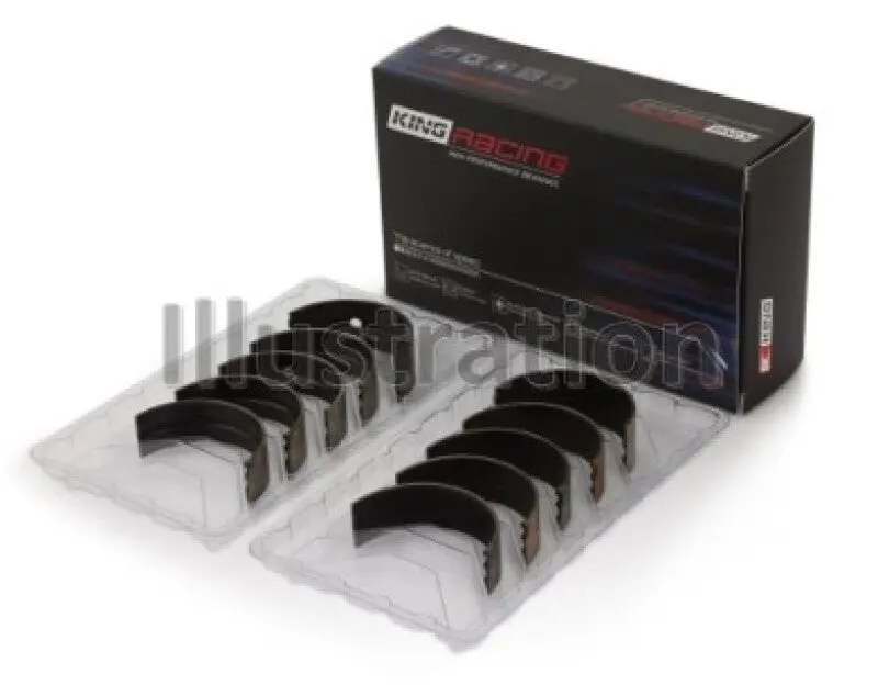 King Engine Bearings Mazda B6/B6-T/Zm/B3/B5 Main Bearing Set - Size +0.25Mm 1