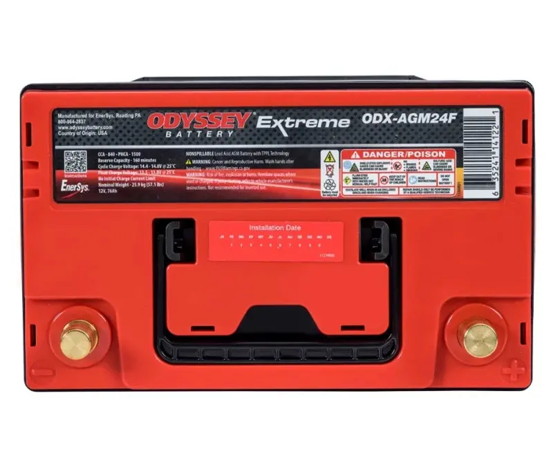 Odyssey Battery Auto/Truck/Heavy Duty & Commercial Extreme Agm Battery (Nsb-Agm24f) 1