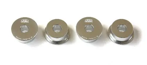 Blox Racing Honda S2000 Steering Rack Rigid Bushing Kit - Silver 1