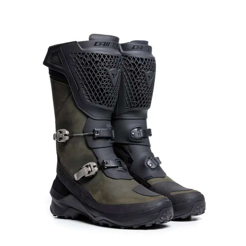 Dainese Seeker Gore-Tex Boots Black/Army-Green Size - 45 1