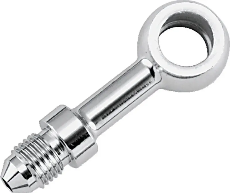 Twin Power Stainless Brake Fitting 3/8 Inch X An3 Straight Banjo Adaptor 1
