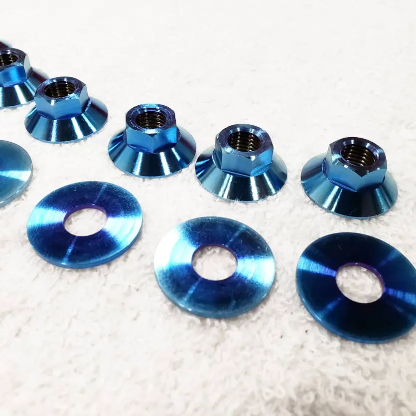 Rampage Titanium Strut Tower Nut Kit – Fk8 Fk7 Fk2 1