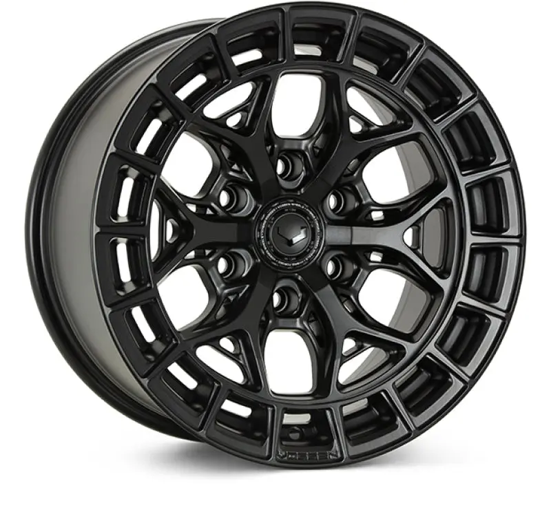 Vossen Hfx-6 20X10 - 6X139.7 - Et-18 - Super Deep - 106.1 - Satin Black Wheel 1