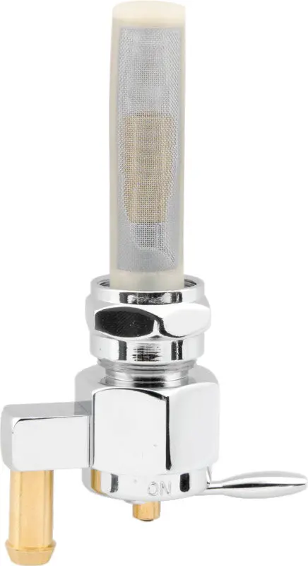 Bikers Choice 57-75 Big Twin / Xl Chrome Hex Petcock 3/8In-18 Npt Down Outlet 1