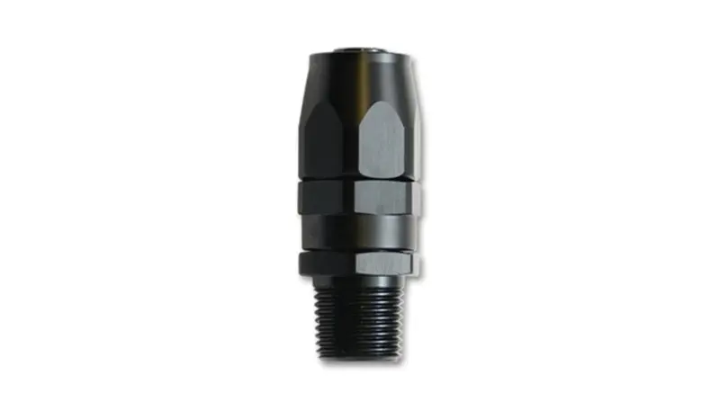 Vibrant -12An Male Npt Straight Hose End Fitting - 3/4 Npt 1