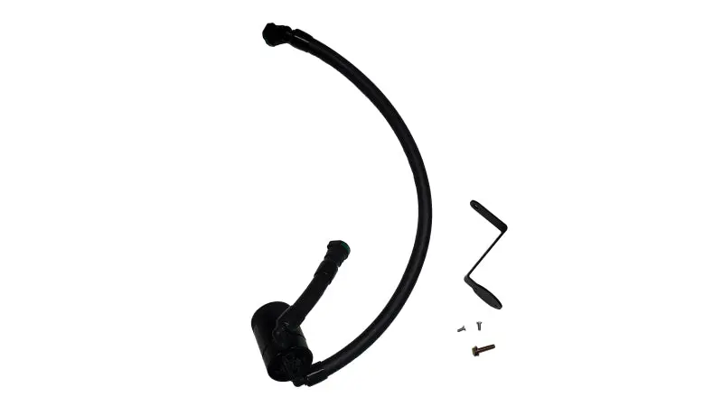 J&L 24+ Ford Mustang 5.0L (W/ Whipple Supercharger) Oil Separator - 3.0 Ccv Side Black Anodized 1