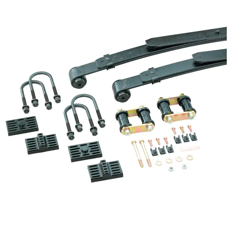 Hotchkis 74-81 Firebird 1 1/2 Inch Drop Leaf Springs W/ Shackles And Harware 1