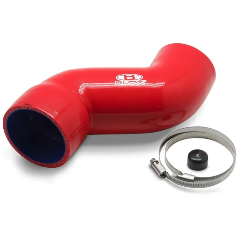 Blox Racing 08-14 Wrx / 08-20 Sti Air Box Intake Hose - Red 1