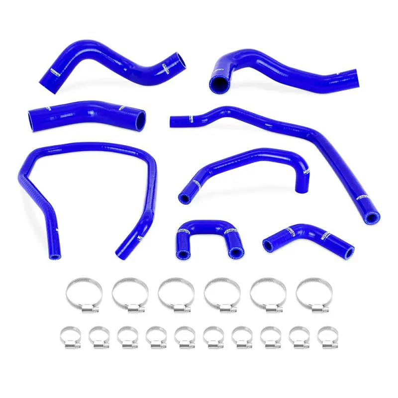 Mishimoto 04-10 Infiniti Qx56 / 04-14 Titan Silicone Coolant Hose Kit - Blue 1