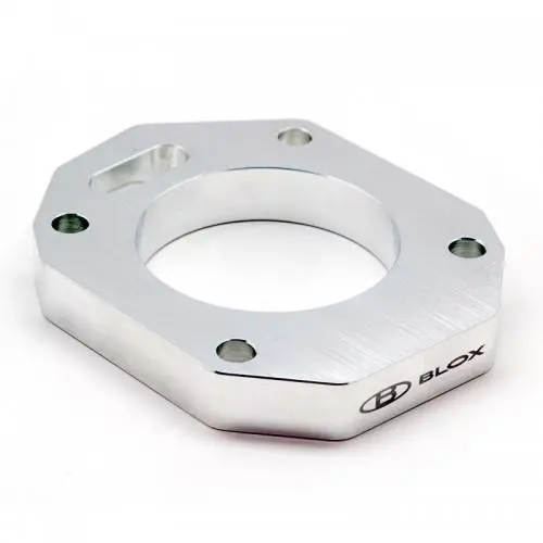 Blox Racing Honda K2b Billet Throttle Body Adapter - Raw 1
