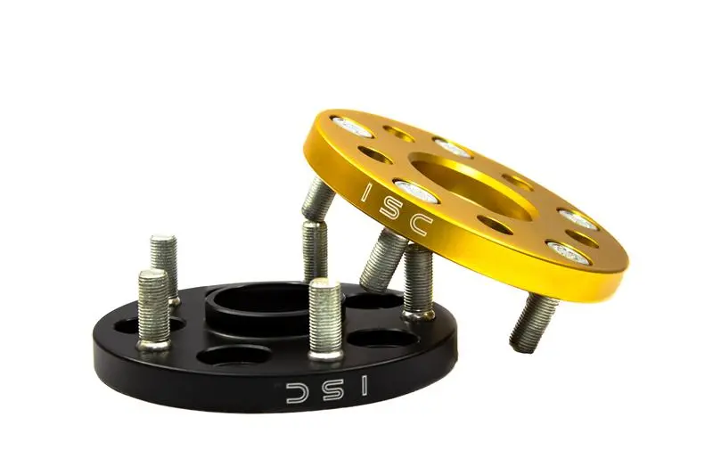 Isc Suspension 5X100 Hub Centric Wheel Spacers 15Mm Black (Pair) 1