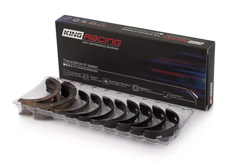 King Mitsubishi 4G63/4G64 7 Bolt 2Nd Gen Dsm And Evo I-Iv Performance Main Bearing Set - Size Std 1