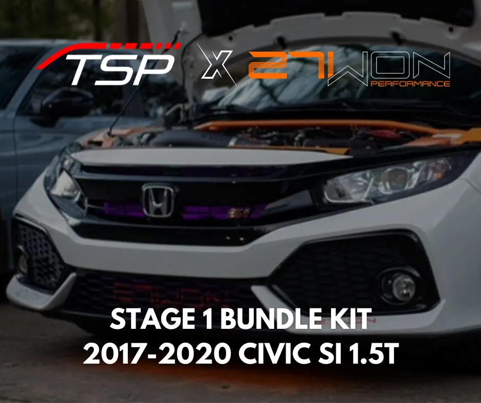 Tsp X 27Won Stage 1 Bundle Kit For 2017+ Honda Civic Si 1.5T 1