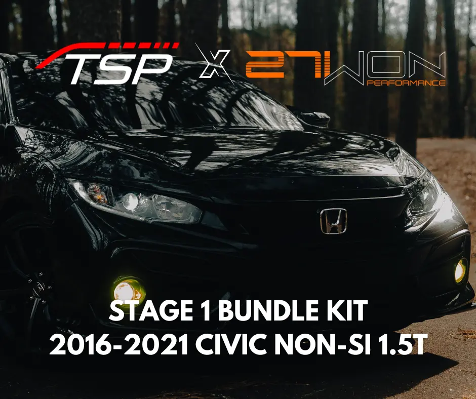 Tsp X 27Won Stage 1 Bundle Kit For 2016+ Honda Civic Non-Si 1.5T 1