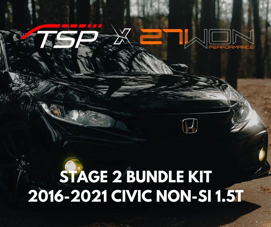 Tsp X 27Won Stage 2 Bundle Kit For 2016+ Honda Civic Non-Si 1.5T 1