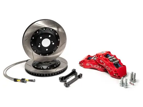 27Won Front Big Brake Kit (Bbk) For 17+ Honda Civic Type R / 24+ Acura Integra Type S [Fk8/Fl5/De5] 1