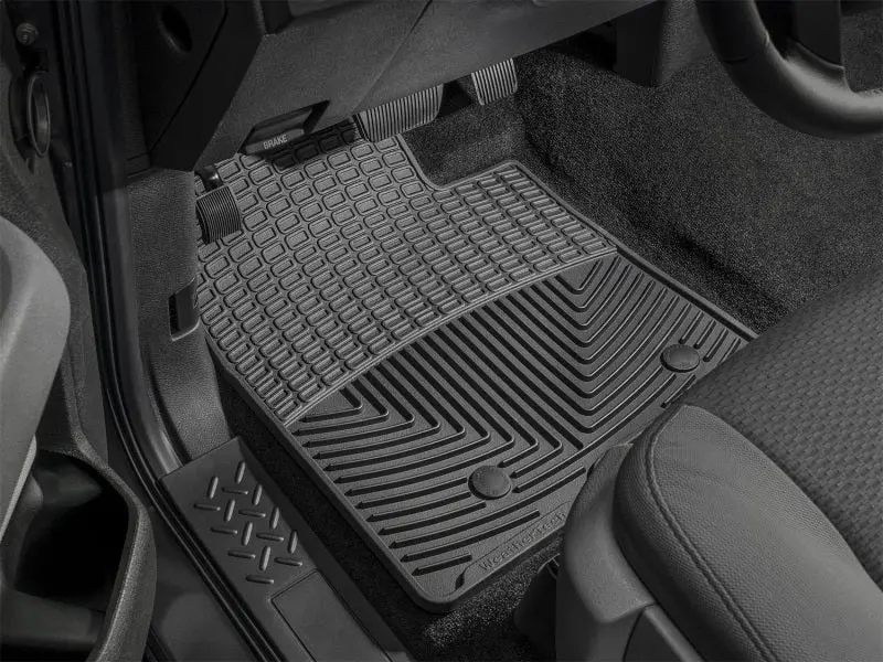 Weathertech 02-06 Mini Clubman Front Rubber Mats - Black 1