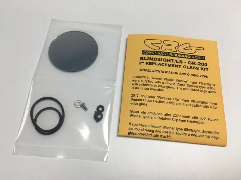 Crg 2 In. Round Replacement Glass Kit 1