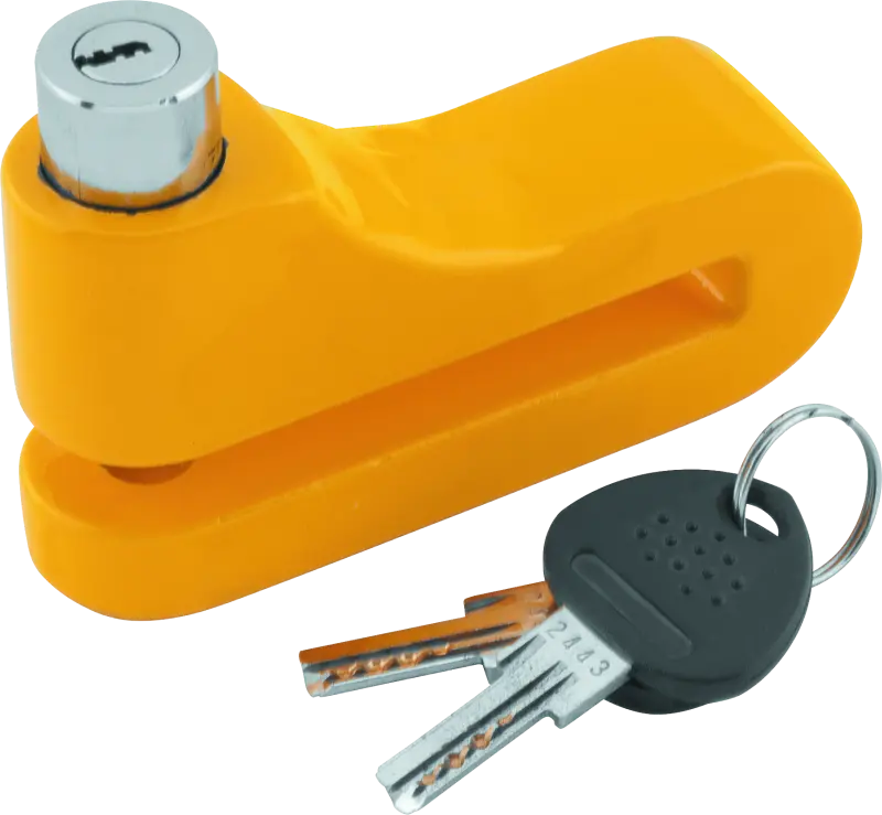 Bully Lock Disc Lock 10Mm - Yellow 1