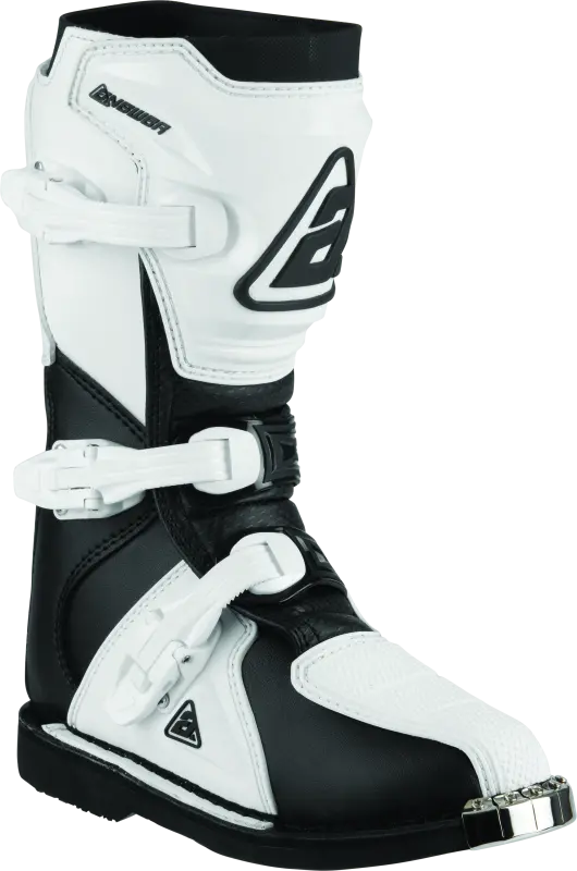 Answer Ar1 Boot Black/White Youth Size - 5 1