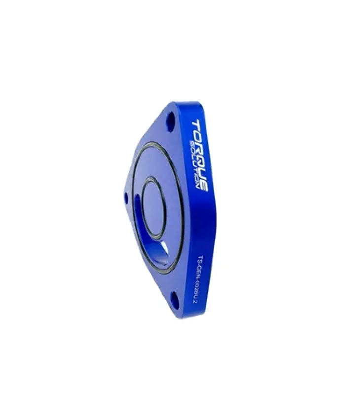 Torque Solution V2 Blow Off Bov Sound Plate (Blue) - Multiple Applications 1