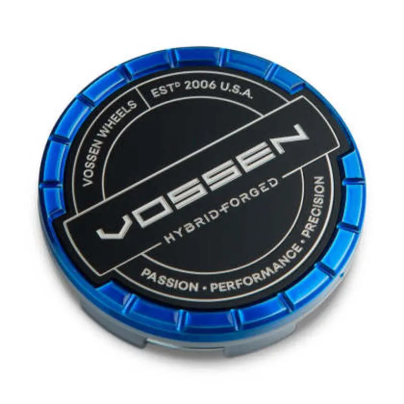 Vossen Billet Sport Cap 1.0 - Large - Hybrid Forged - Transparent Blue 1