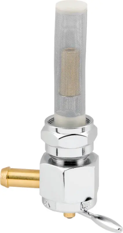 Bikers Choice Chrome Hex Petcock 22Mm Left Outlet 1