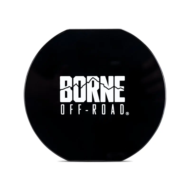 Borne Off-Road 7In Round Light Cover Black 1