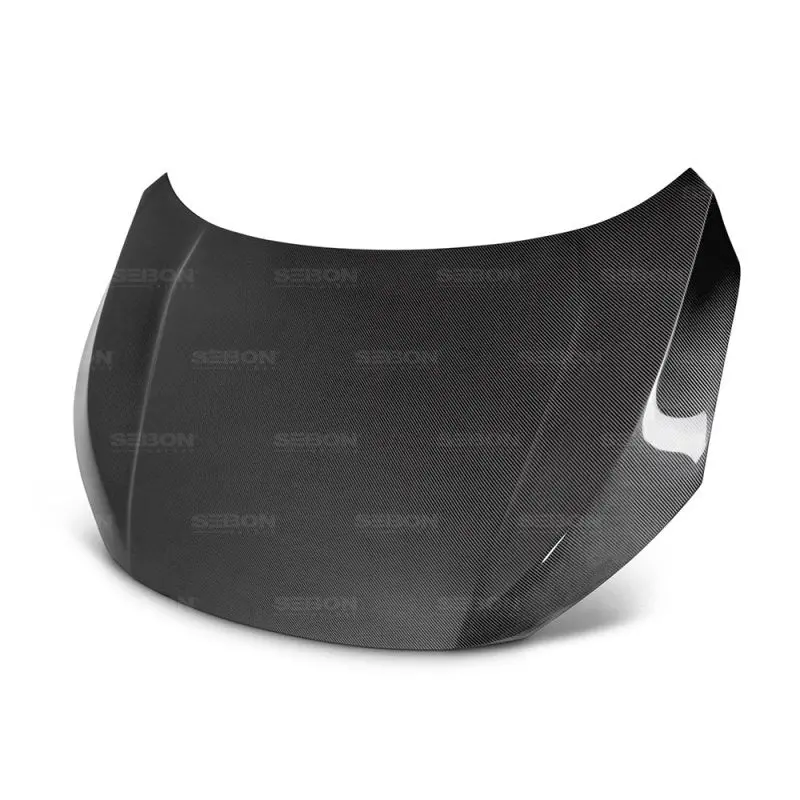 Seibon 2016-2017 Honda Civic Coupe/Sedan/Hatchback Oem Style Carbon Fiber Hood 1