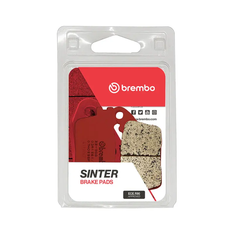 Brembo Oe 07-12 Honda Cb Hornet 600Cc Brake Pad - Rear 1