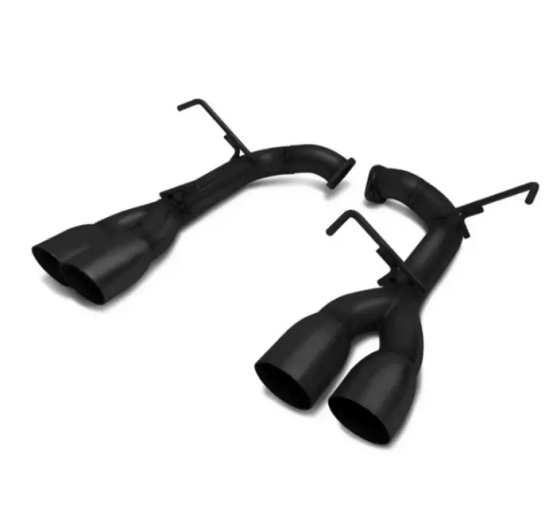 Blox Racing 2022+ Wrx Muffler Delete / Axle Back Single Wall 4In - Matte Black Tips 1