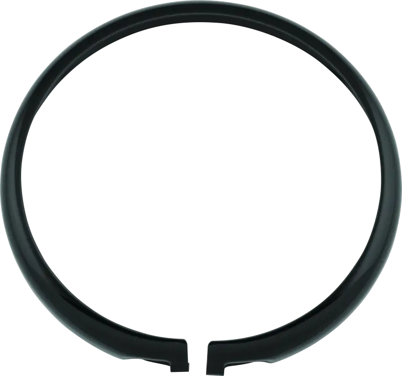 Bikers Choice 5-3/4 Headlight Replacement Black Trim Ring 1