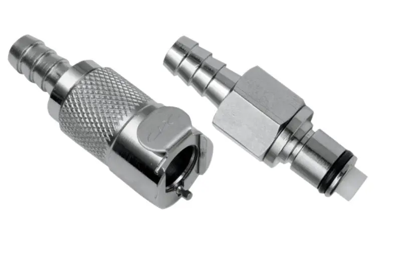 Goodridge Fuel Line Coupling For 1/4In Id Hose (202-04) 1