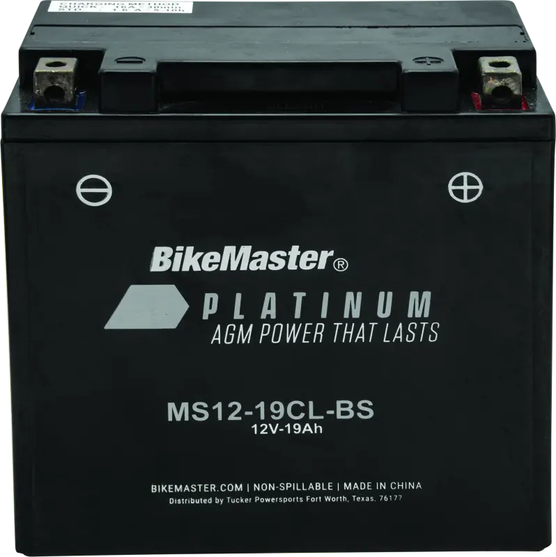 Bikemaster Agm Battery - Ms12-19Cl-Bs 1