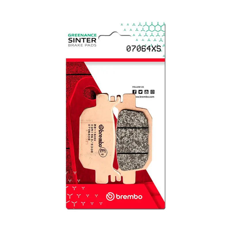 Brembo Oe 07-11 Honda Nss 250Cc Brake Pad - Rear 1