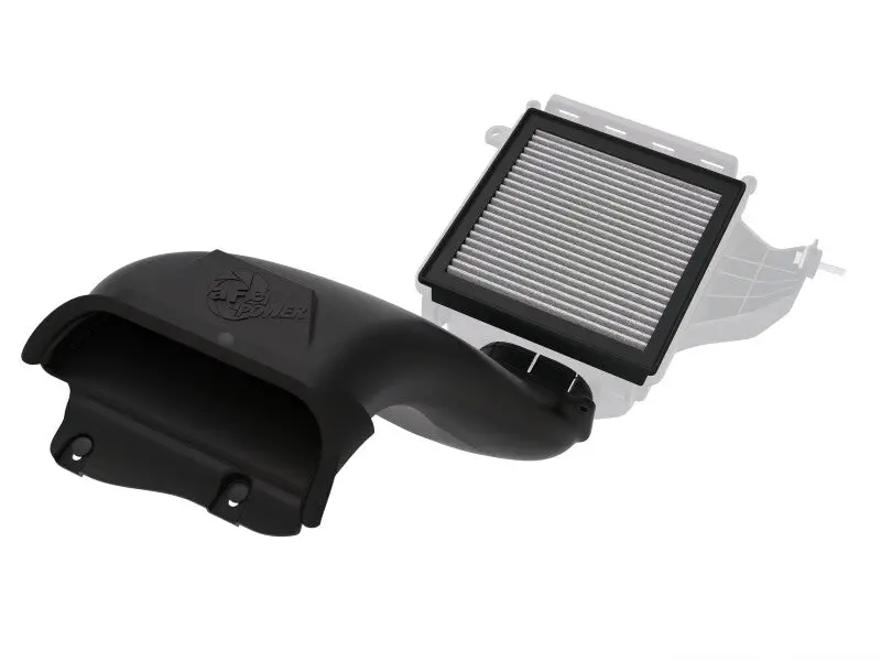 Afe 21-24 Ford F-150 V6/V8 Dynamic Air Scoop W/ Pro Dry S Filter (D.A.S. Plus) 1