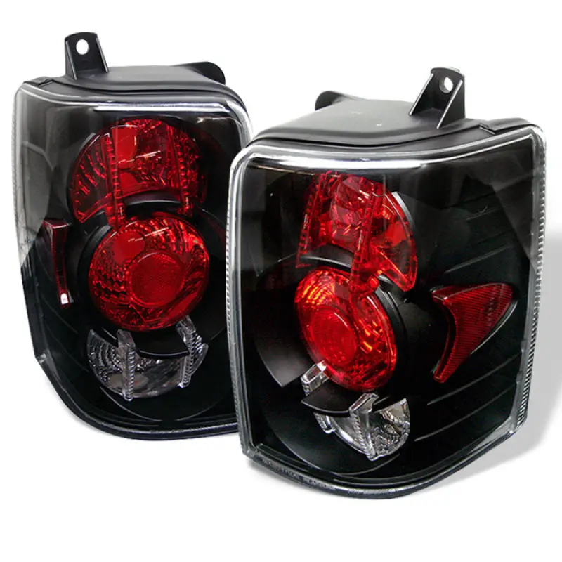 Spyder Jeep Grand Cherokee 93-98 Euro Style Tail Lights Black Alt-Yd-Jgc93-Bk 1