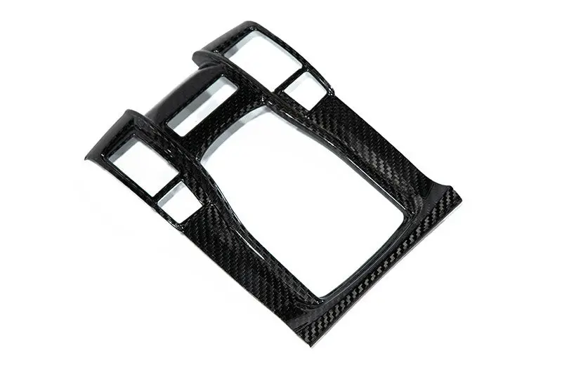 Olm Carbon Fiber Shifter Panel - 2017-21 Honda Civic Type R (Gloss Finish) 1