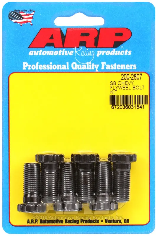Arp 1987+ Chevrolet Small Block Rear Seal Flywheel Bolt Kit - 6 Pieces 1