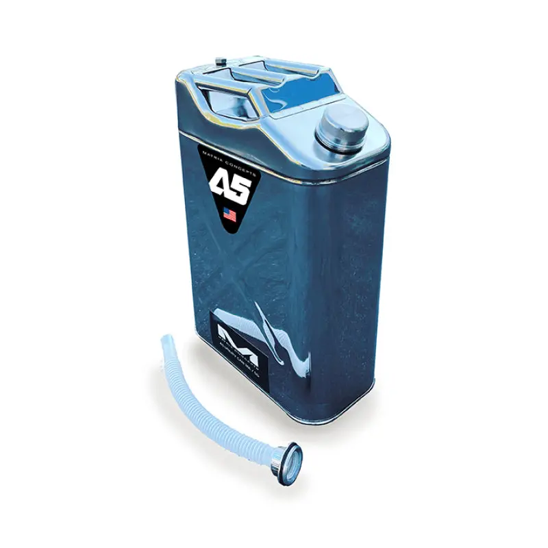Matrix Concepts A5 5 Gallon Stainless Steel Utility Can 1