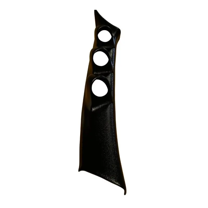 Blox Racing 01-05 Honda Civic Si Pillar Pod Gauge Mount - 3 Gauges 1