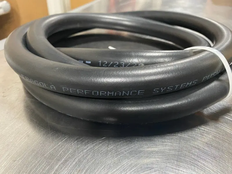 Fragola -6An Push-Lite Hi-Temp Black Hose - 20Ft 1