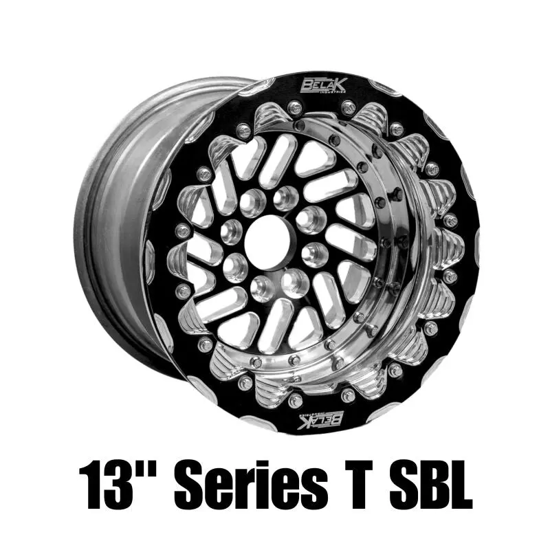 Belak 13X10 / 5In Bs / 4X100 Bp / High Pad / Series Twisted Wheel - Single Beadlock 1