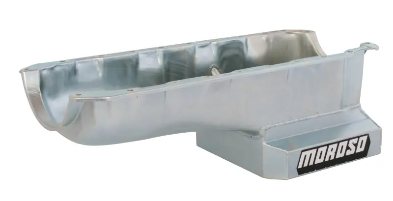 Moroso Chevrolet Big Block Mark Iv Kicked Out Wet Sump 6Qt 8In Steel Oil Pan 1